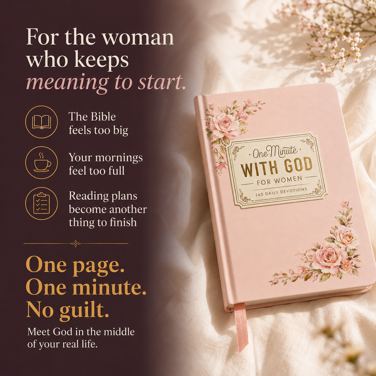 One Minute With God For Women
